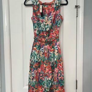NWT Talbots size 8 dress w/ belt.